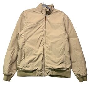 OutdoorLife Men Harrignton-Style bomber Jacket Plaid Flannel Lined SzL Gorpcore